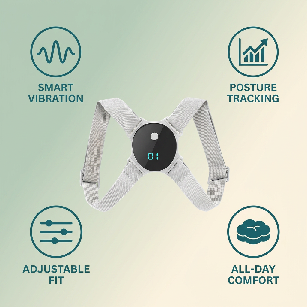 AlignEase Posture Corrector — features overview